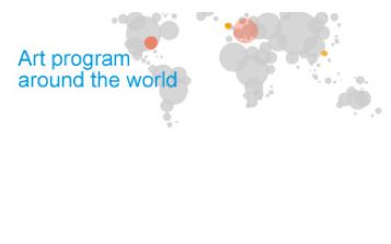 Art program around the world graphic